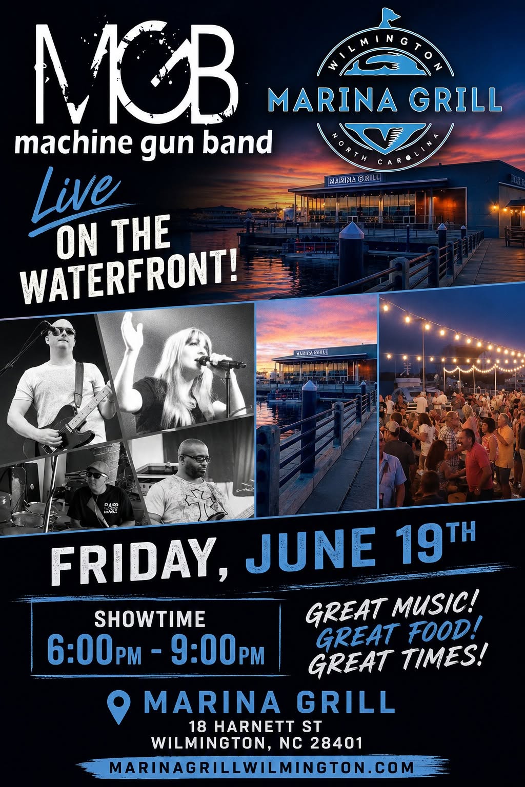 MGB – Live Music at The Marina Grill
