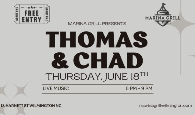 Live Music in The Boatyard with Thomas & Chad