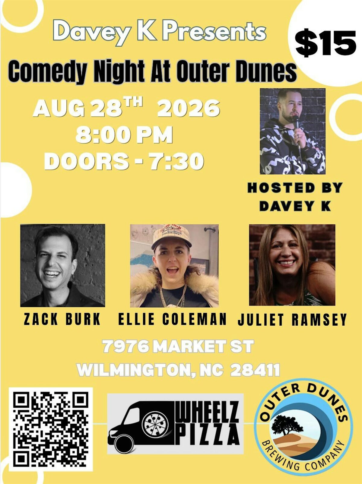 Comedy Night at Outer Dunes