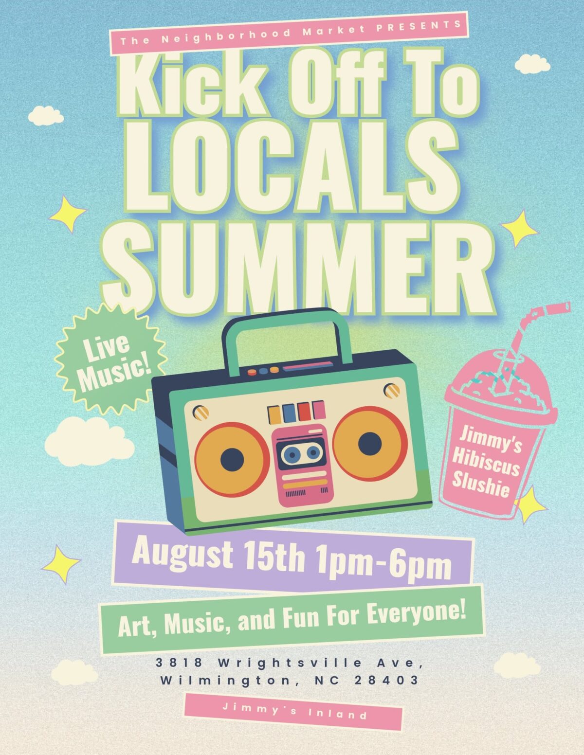 Kick Off to Locals Summer at Jimmy’s Inland