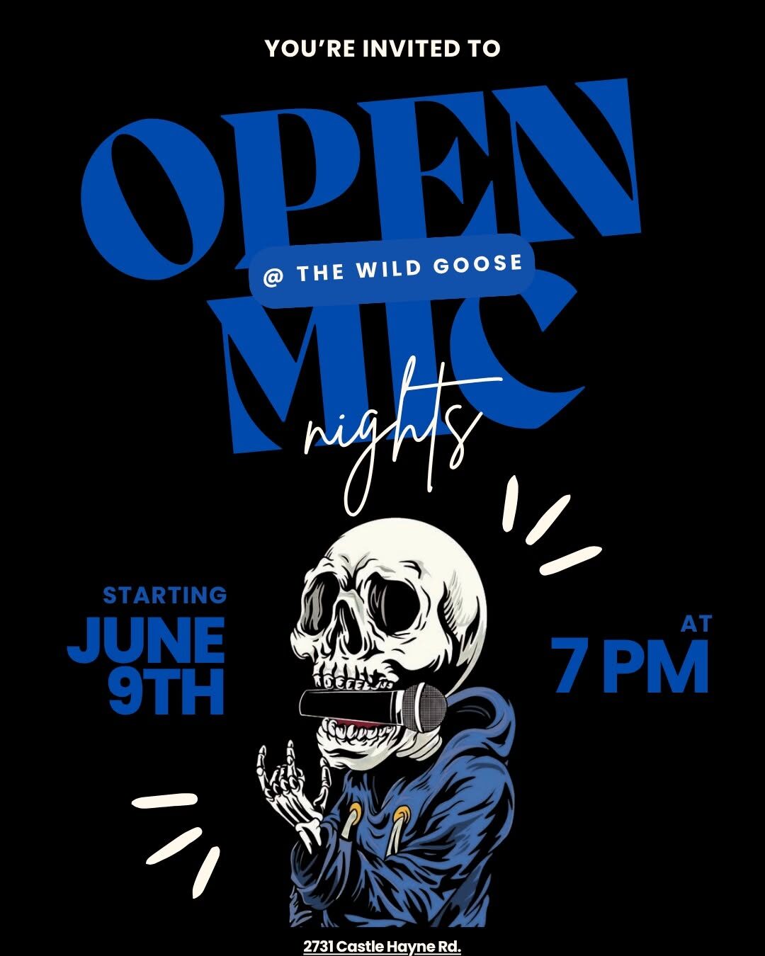 Open Mic Nights @ The Wild Goose