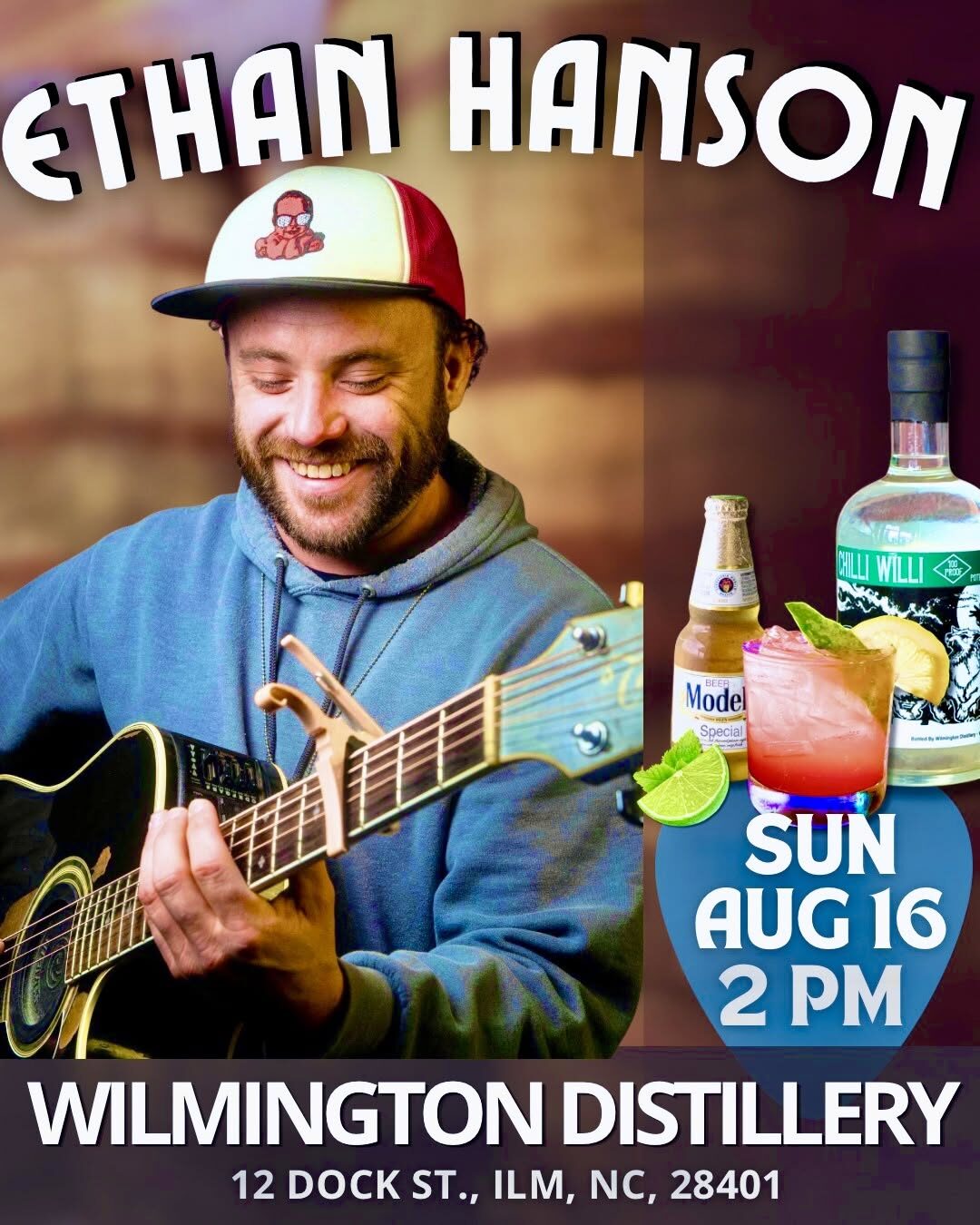 Sips & Songs: Jesse Stockton @ Wilmington Distillery