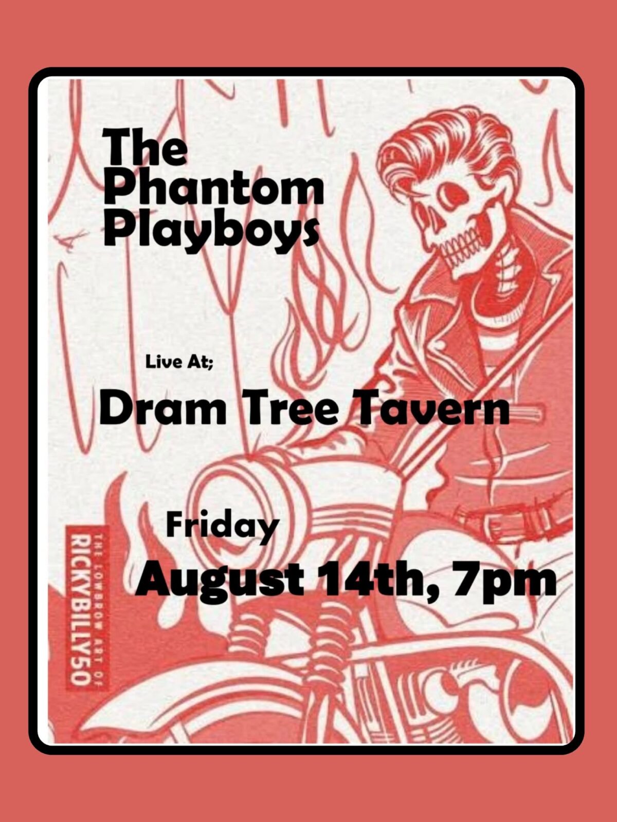 The Phantom Playboys at Dram Tree Tavern