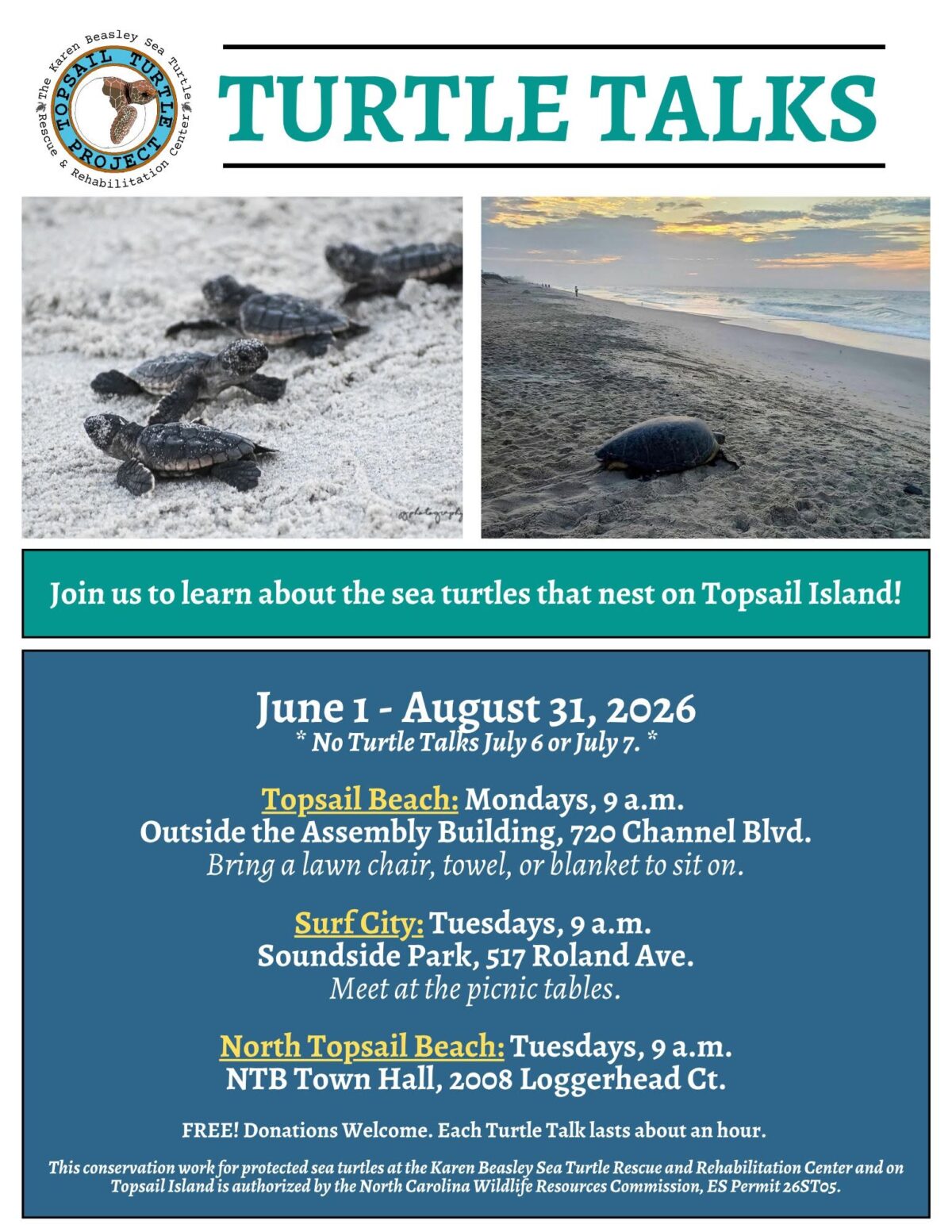Tuesday Morning Turtle Talks