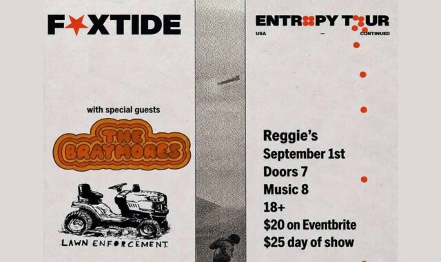 Foxtide and TBA! at Reggie’s 42nd Street Tavern