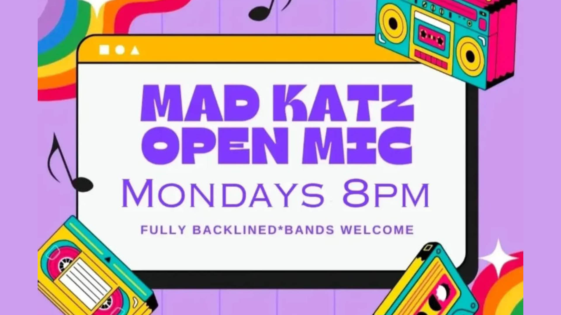Open Mic Night at Mad Katz
