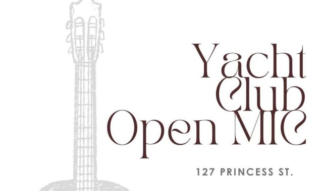 Open Mic Night at Yacht Club – Oct 25