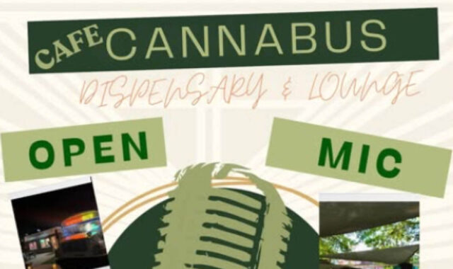 Open Mic at Cafe Cannabus — 10/1
