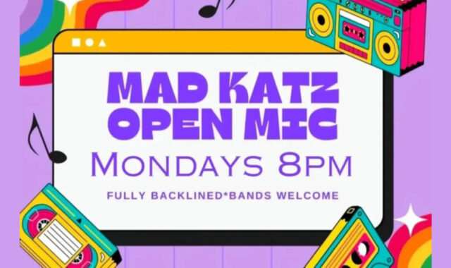 Open Mic at Mad Katz — 10/5