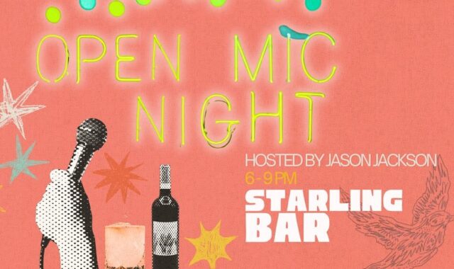 Open Mic at The Starling Bar — 10/15