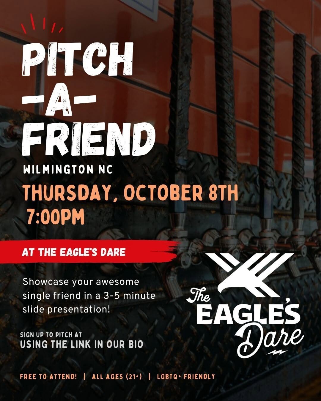Pitch-A-Friend Singles Event at The Eagle’s Dare