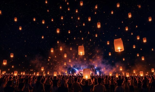 Wilmington Sky Lantern Festival by Ascent