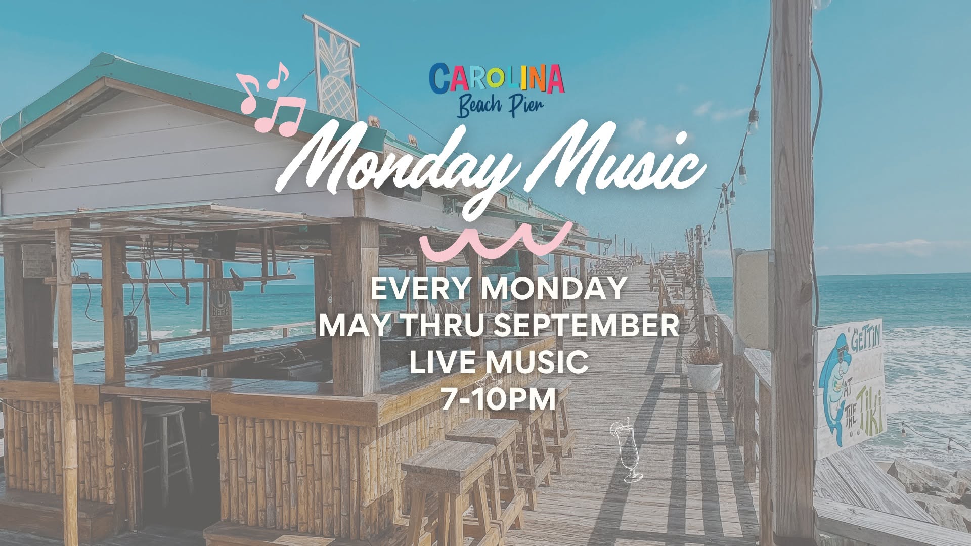 Monday Live Music at Carolina Beach Pier
