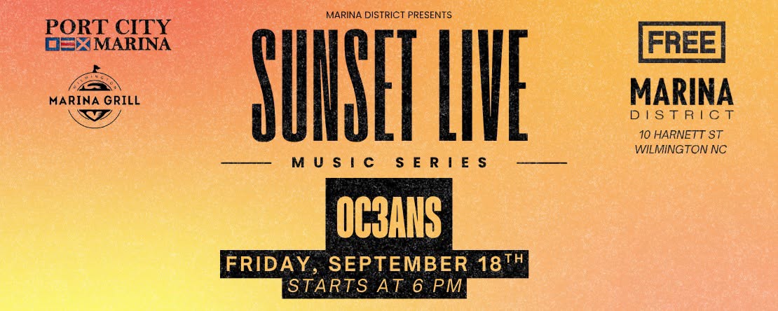 OC3ANS – FREE LIVE MUSIC @ Sunset Live Music Series