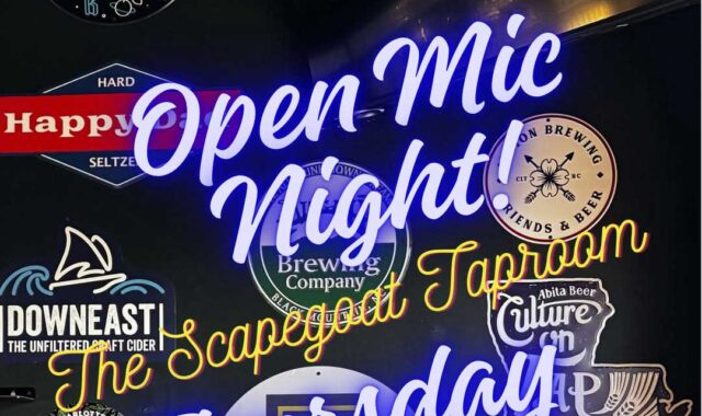 First Thursday Open Mic at Scapegoat Taproom