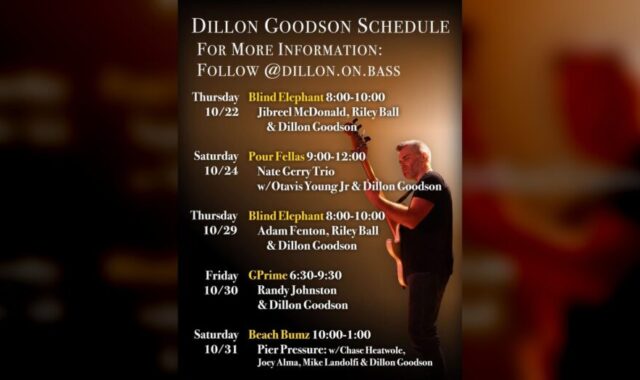 Live Jazz: Adam Fenton, Riley Ball & Dillon Goodson