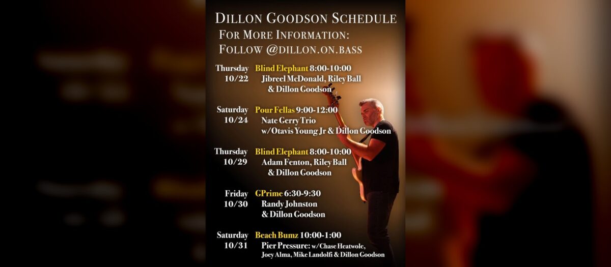 Live Jazz: Adam Fenton, Riley Ball & Dillon Goodson