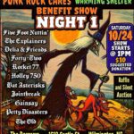 Punk Rock Cares Warming Shelter Benefit Show: Night 1