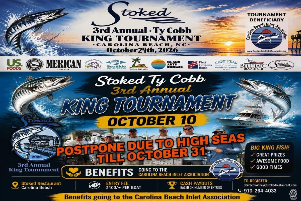 Stoked Ty Cobb King Mackerel Tournament