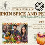 Ticketed Event: Blooming Pumpkin Floral Class with Serendipity Flowers