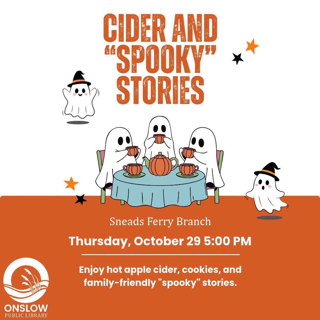 Cider and “Spooky” Stories (Family Program)