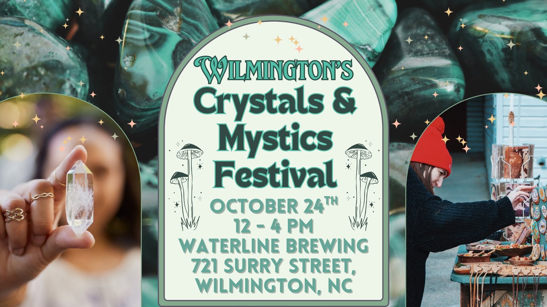 Wilmington’s Crystals + Mystics Festival (Oct 24)